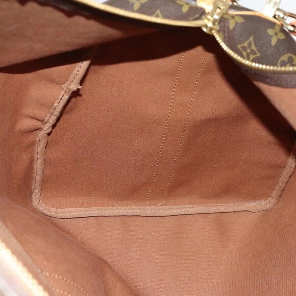 LOUIS VUITTON Monogram Keepall Bandouliere 60 Boston Bag M41412 LV Auth 137349 - Picture 12 of 16